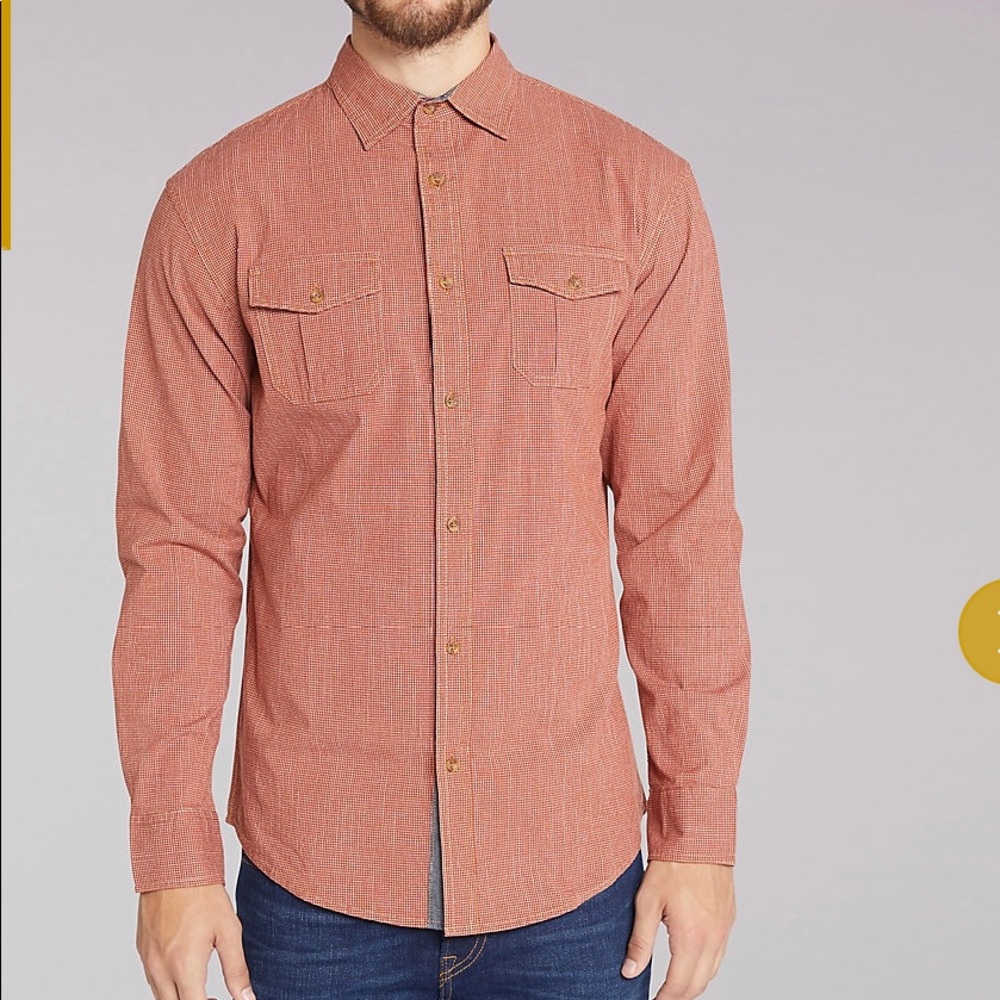 NWT. Lee Premium Dress Shirt / Plaid Shirt